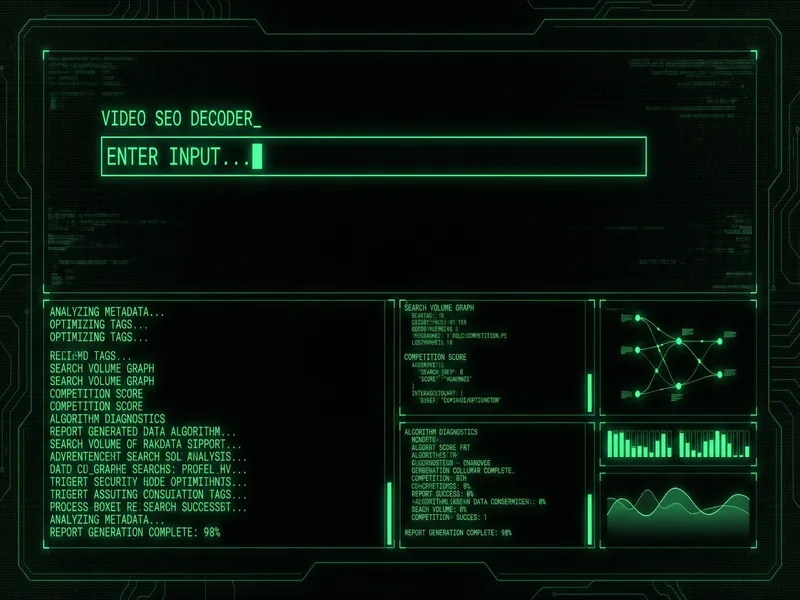 51视频 视频SEO解码室诊断终端