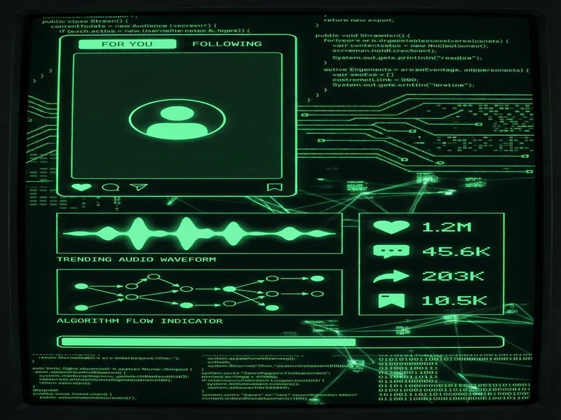 抖音平台 51视频 算法分析终端界面